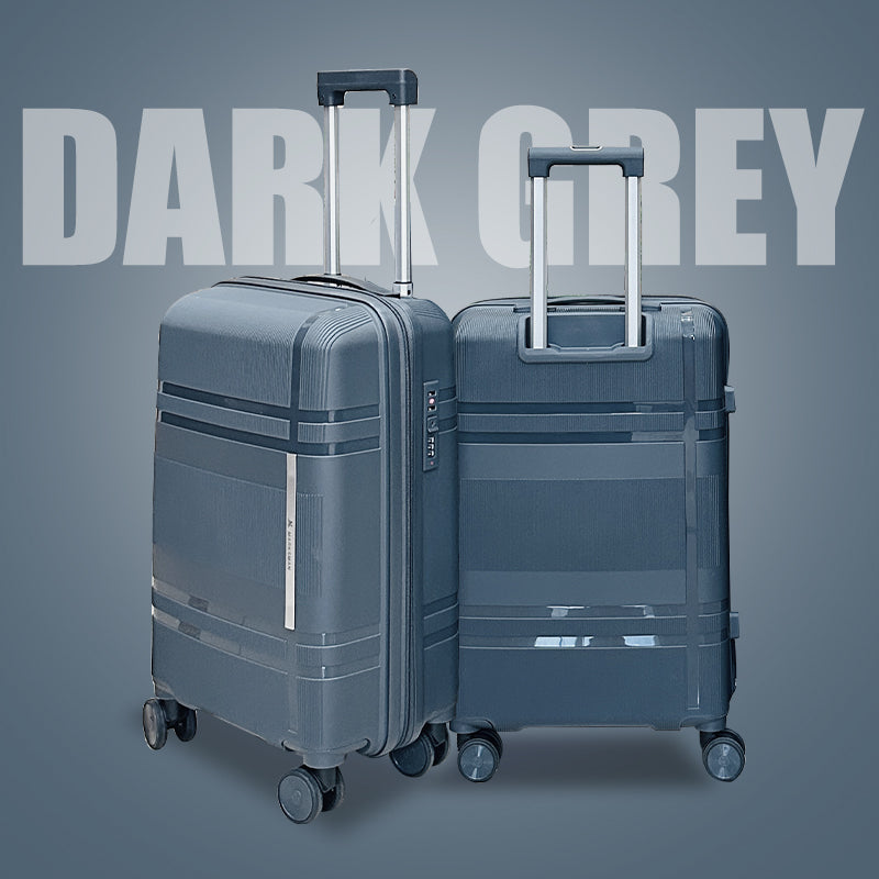 3Pcs Suitcase Set with 4 Spinner Wheels TSA Lock 20" 24" 28" Travel Trolley Case(3 Pcs Set PC+ABS-M6939