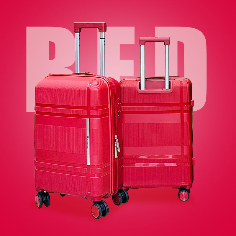 3Pcs Suitcase Set with 4 Spinner Wheels TSA Lock 20" 24" 28" Travel Trolley Case(3 Pcs Set PC+ABS-M6939