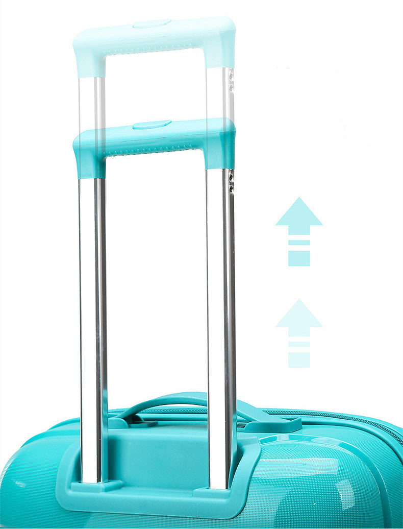 Suitcase Set with 8 Spinner Wheels TSA Lock 20" 24" 28" Travel Trolley Case PC+ABS-M6910