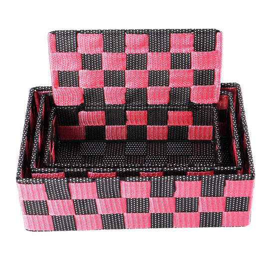 Set of 3 Woven Multipurpose Storage Basket