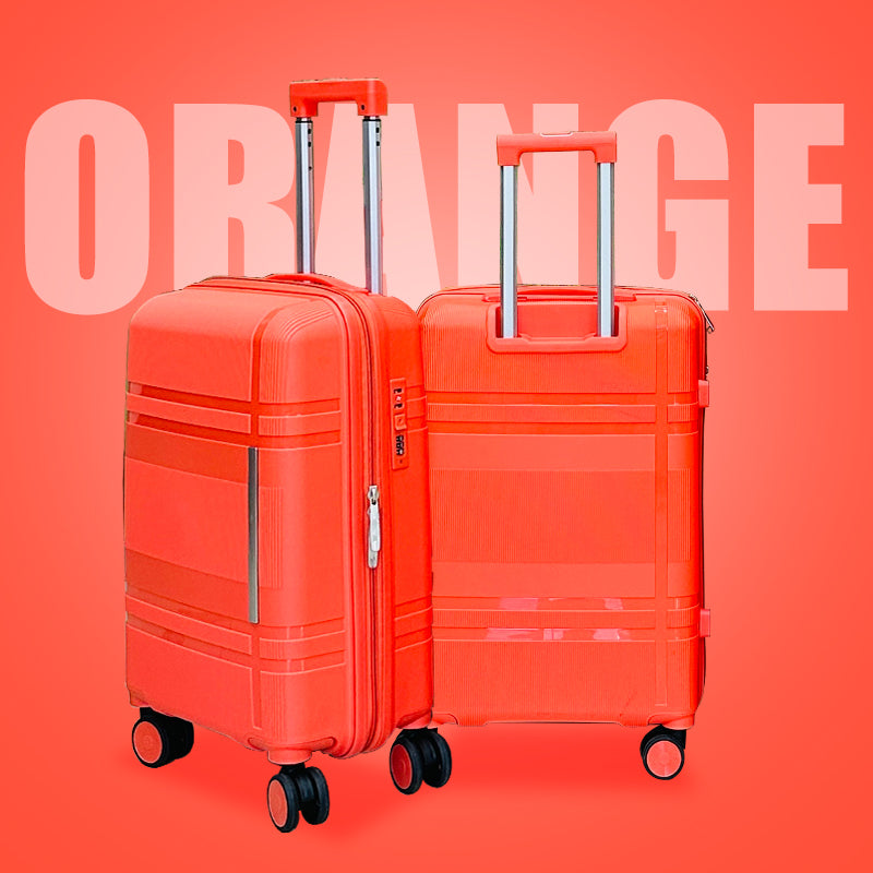 3Pcs Suitcase Set with 4 Spinner Wheels TSA Lock 20" 24" 28" Travel Trolley Case(3 Pcs Set PC+ABS-M6939