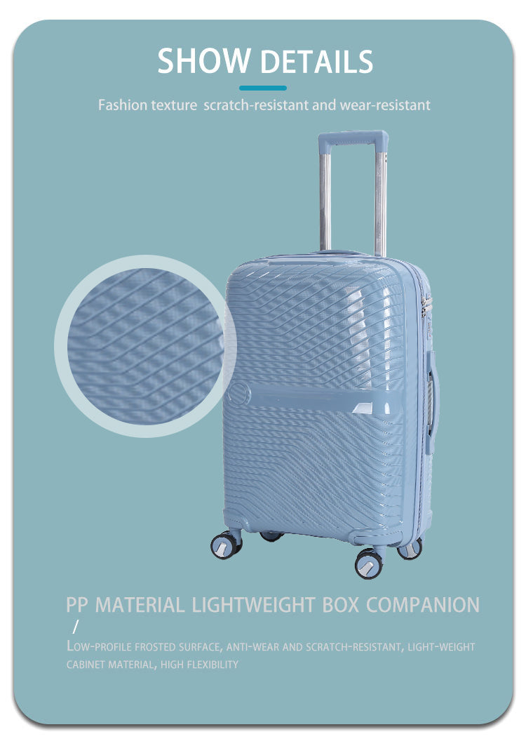 Suitcase Carry On Hand Cabin Luggage Lightweight Hard Shell Checked in Suitcase with 4 Spinner Wheels TSA Lock 13" 20" 24" 28" Travel Trolley Case PC+ABS-M6989