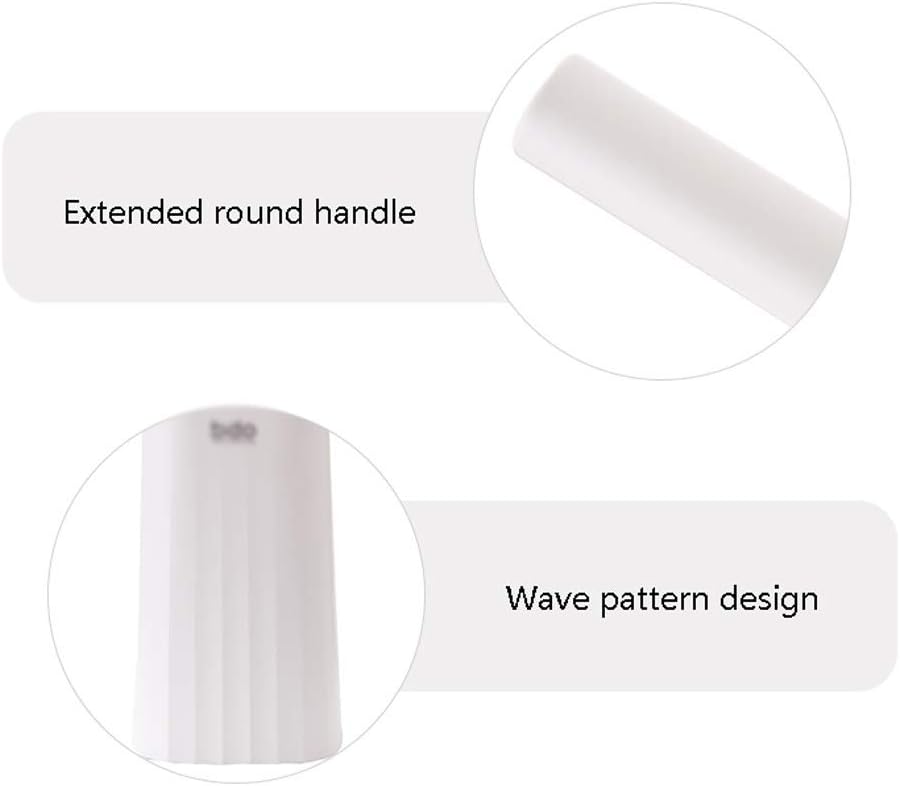 Toilet Brush, No Deep Ends, Cleaning Brush for Toilets, Wall Painting, Household, Bathroom, Toilet Brush with Holder, Toilet Brushes and Holder