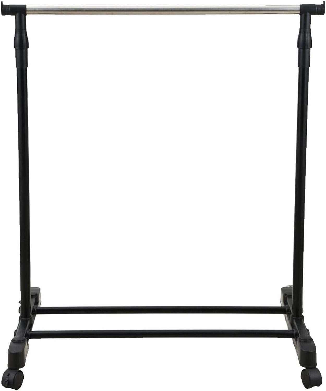 Single Rail Clothing Garment Rack Display Hanger Hanging Stand Cloth