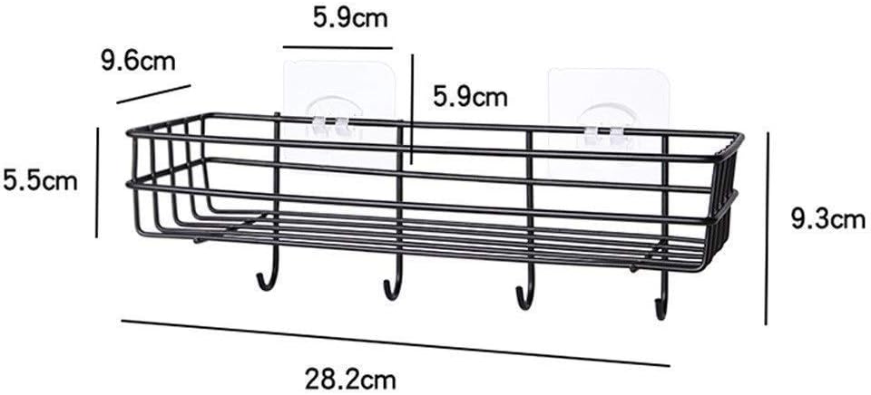Shower Caddy Shower Shelves, Adhesive Shower Organizer Hanging No Drilling