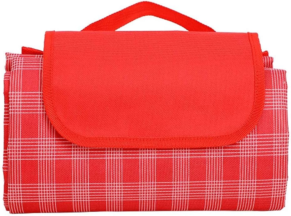 Picnic travel Blanket With Waterproof Backing, 200 x 200 cm Picnic Mat Foldable
