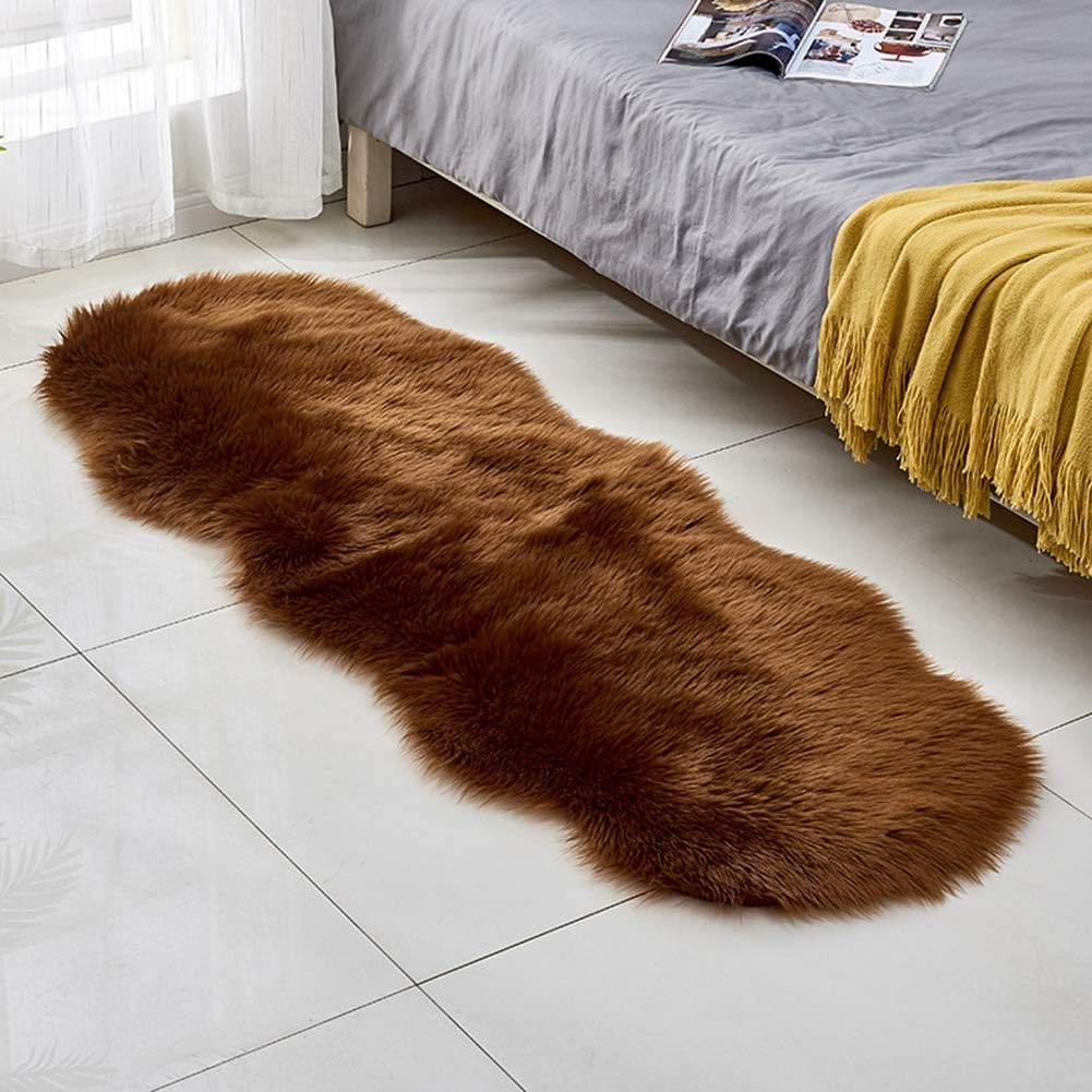 Faux Fur Fabric MaterialSoft Fluffy Double Sheepskin
