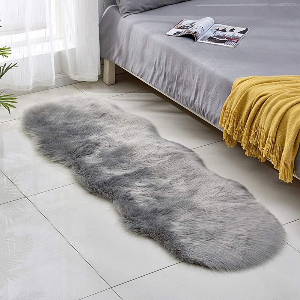 Faux Fur Fabric MaterialSoft Fluffy Double Sheepskin