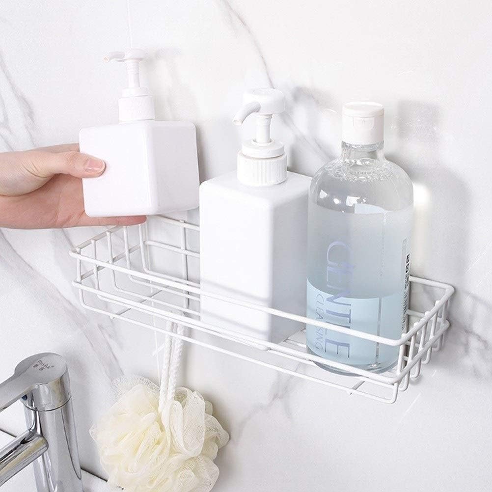 Shower Caddy Shower Shelves, Adhesive Shower Organizer Hanging No Drilling