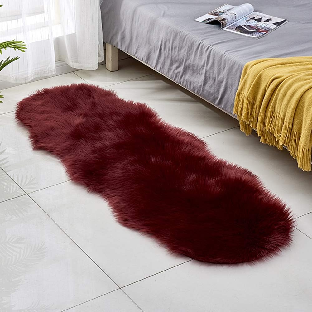 Faux Fur Fabric MaterialSoft Fluffy Double Sheepskin