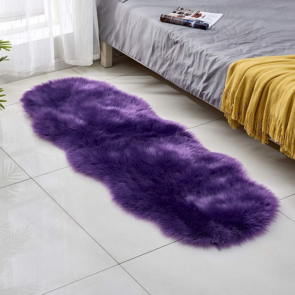 Faux Fur Fabric MaterialSoft Fluffy Double Sheepskin