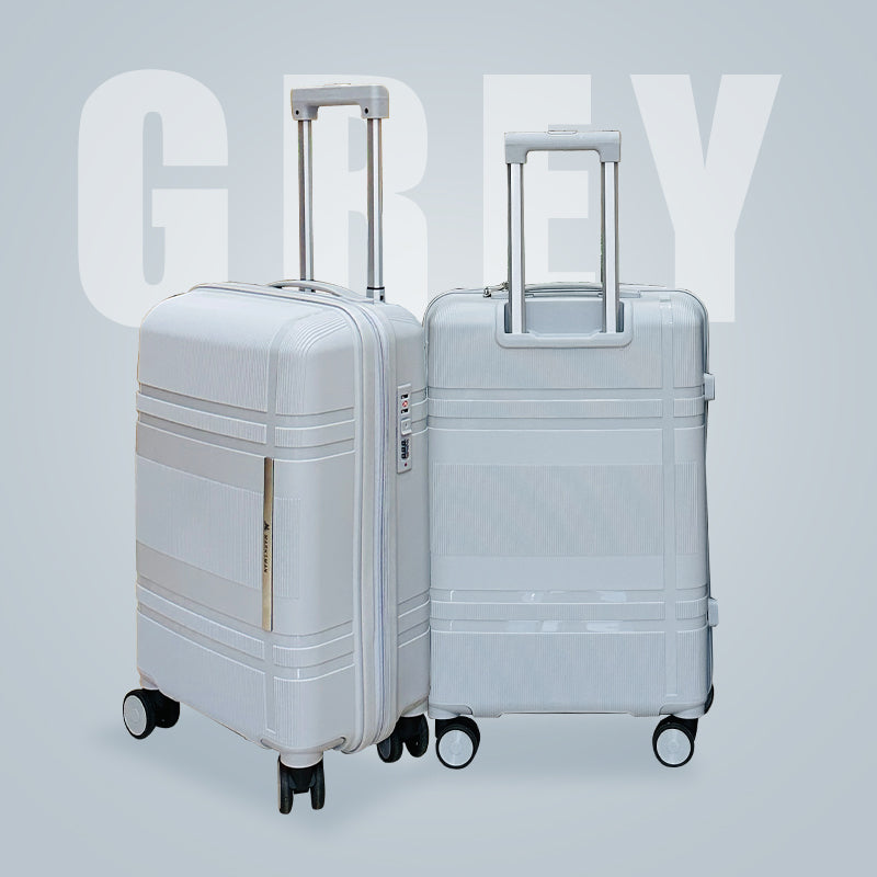 3Pcs Suitcase Set with 4 Spinner Wheels TSA Lock 20" 24" 28" Travel Trolley Case(3 Pcs Set PC+ABS-M6939