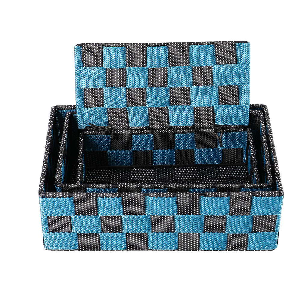 Set of 3 Woven Multipurpose Storage Basket