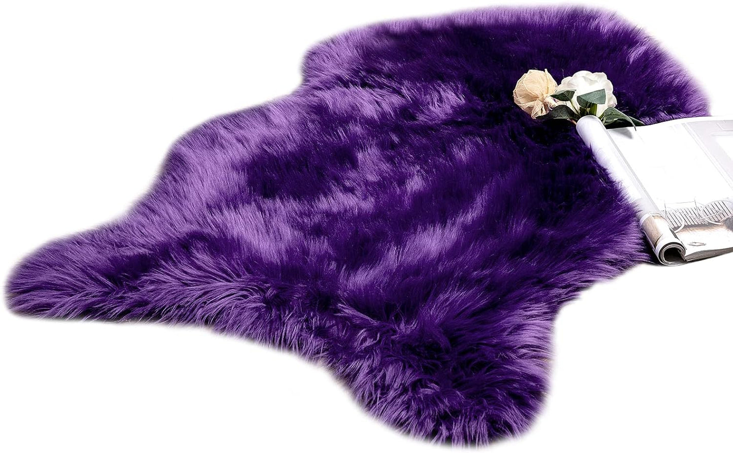Faux fur Fabric Material Area Rugs Sheepskin Fluffy Mat