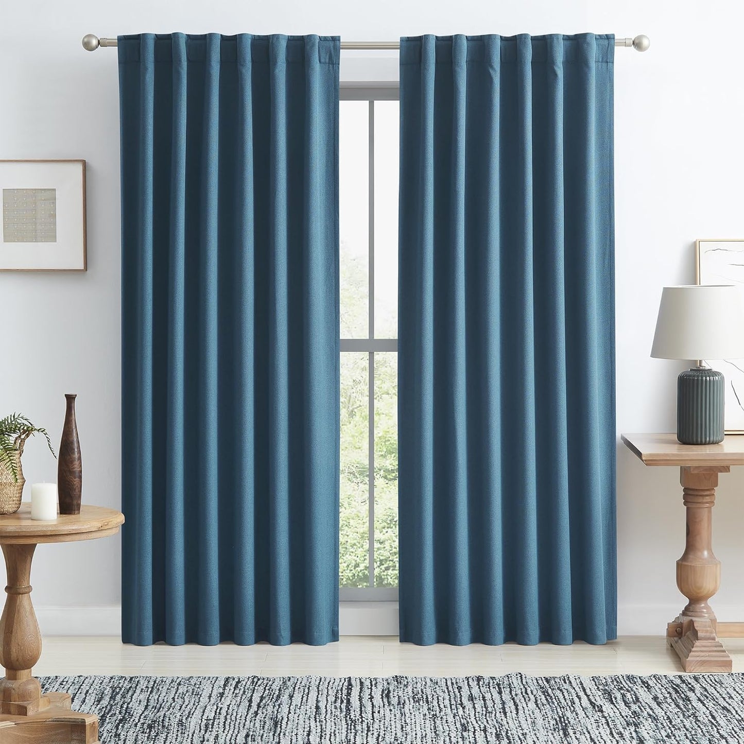 Curtains Thermal Insulated Full Blackout SOFT 1 Panel each pack, 314-2