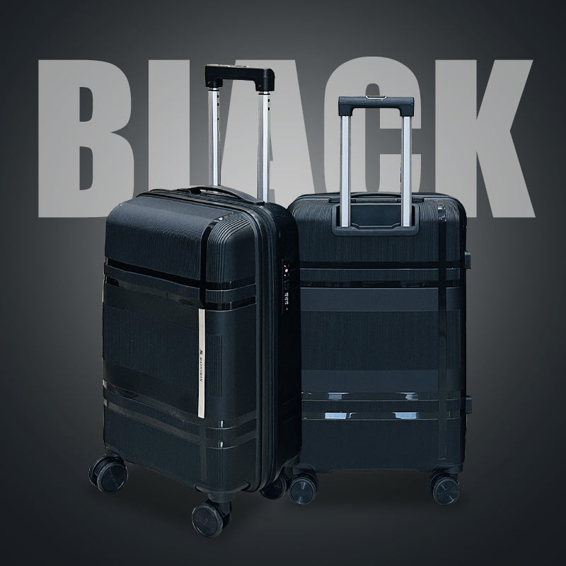 3Pcs Suitcase Set with 4 Spinner Wheels TSA Lock 20" 24" 28" Travel Trolley Case(3 Pcs Set PC+ABS-M6939