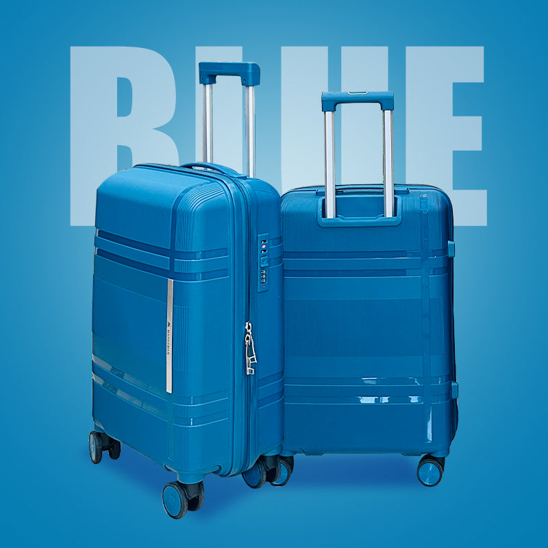 3Pcs Suitcase Set with 4 Spinner Wheels TSA Lock 20" 24" 28" Travel Trolley Case(3 Pcs Set PC+ABS-M6939