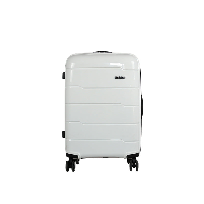 Suitcase Set with 8 Spinner Wheels TSA Lock 20" 24" 28" Travel Trolley Case PC+ABS-M6910