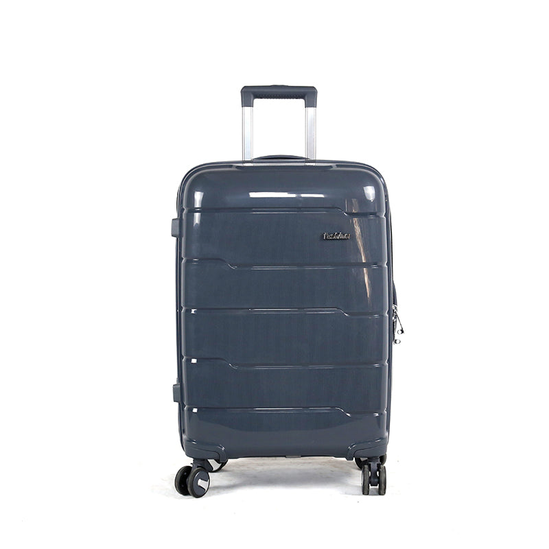 Suitcase Set with 8 Spinner Wheels TSA Lock 20" 24" 28" Travel Trolley Case PC+ABS-M6910