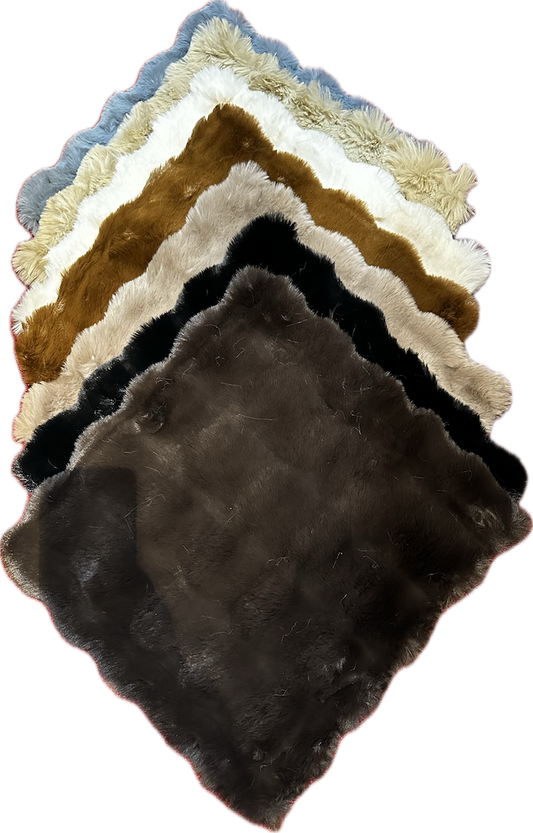 Cushion cover, Decorative Pillow Case Practical Faux Rabbit