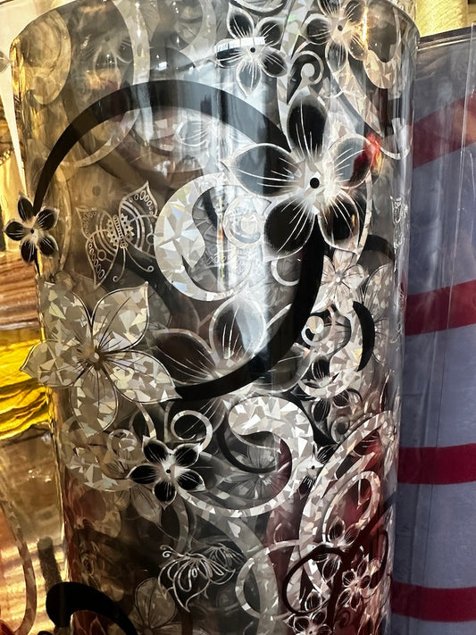 PVC Table Protector Table Cover/Protector printed Transparent Made to Measure (Available in )