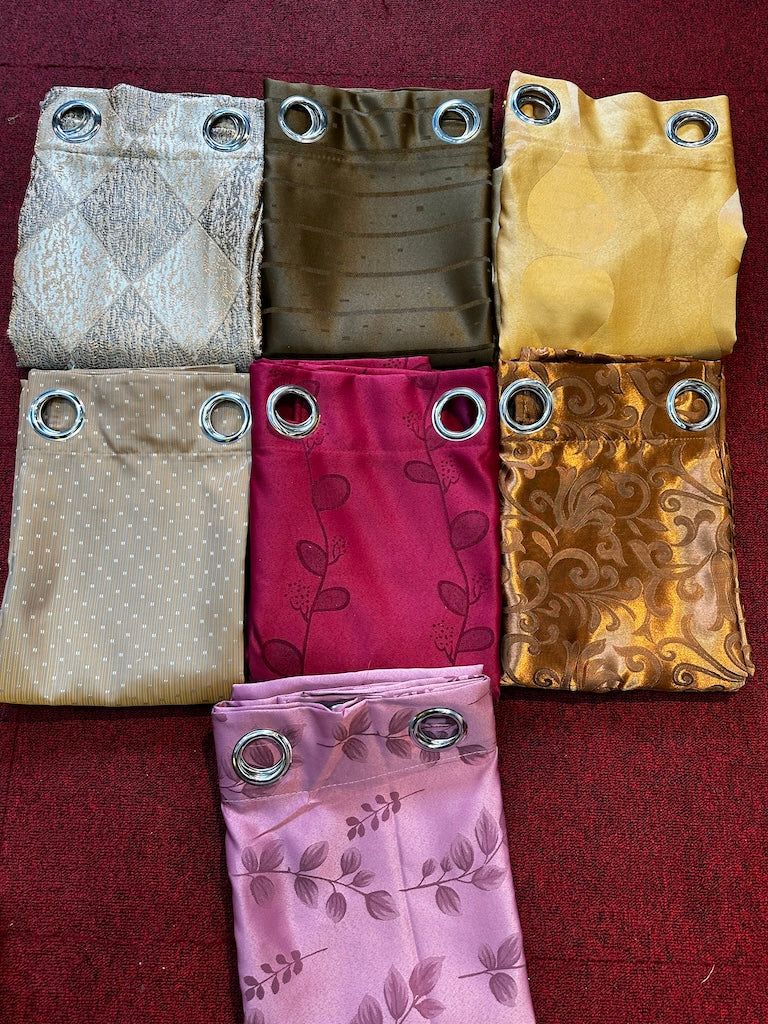 Curtains 60%Blackout SOFT with patterns 1 panels per package 314-3
