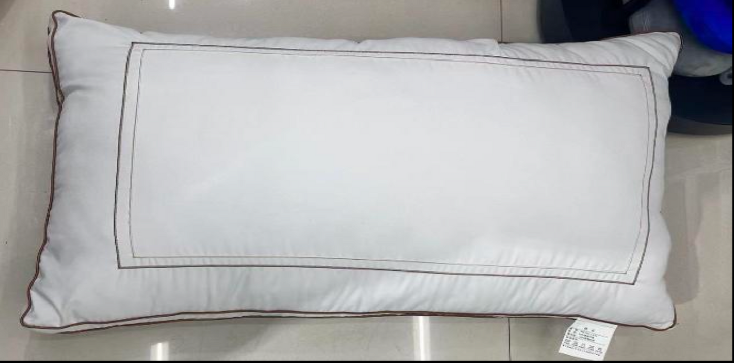 Luxury Hotel Pillows (1 Pack) - 100% Hypoallergenic Ultra Soft Microfibre Filling (50x75cm)