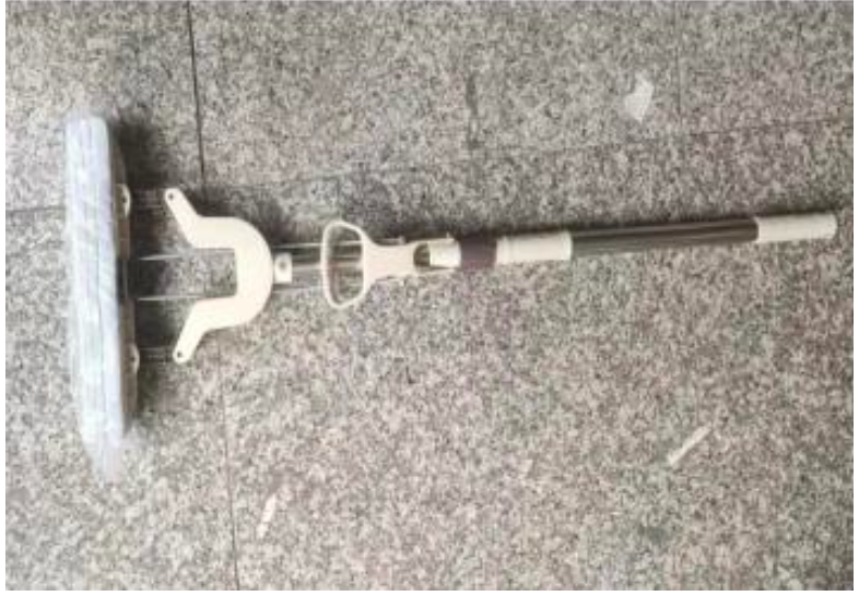 Sponge Mop with Telescopic Handle, Inbuilt Wringer and Highly-Absorbent PVA Sponge - Floor Cleaning Mop for Kitchen, Bathroom and Around the Home