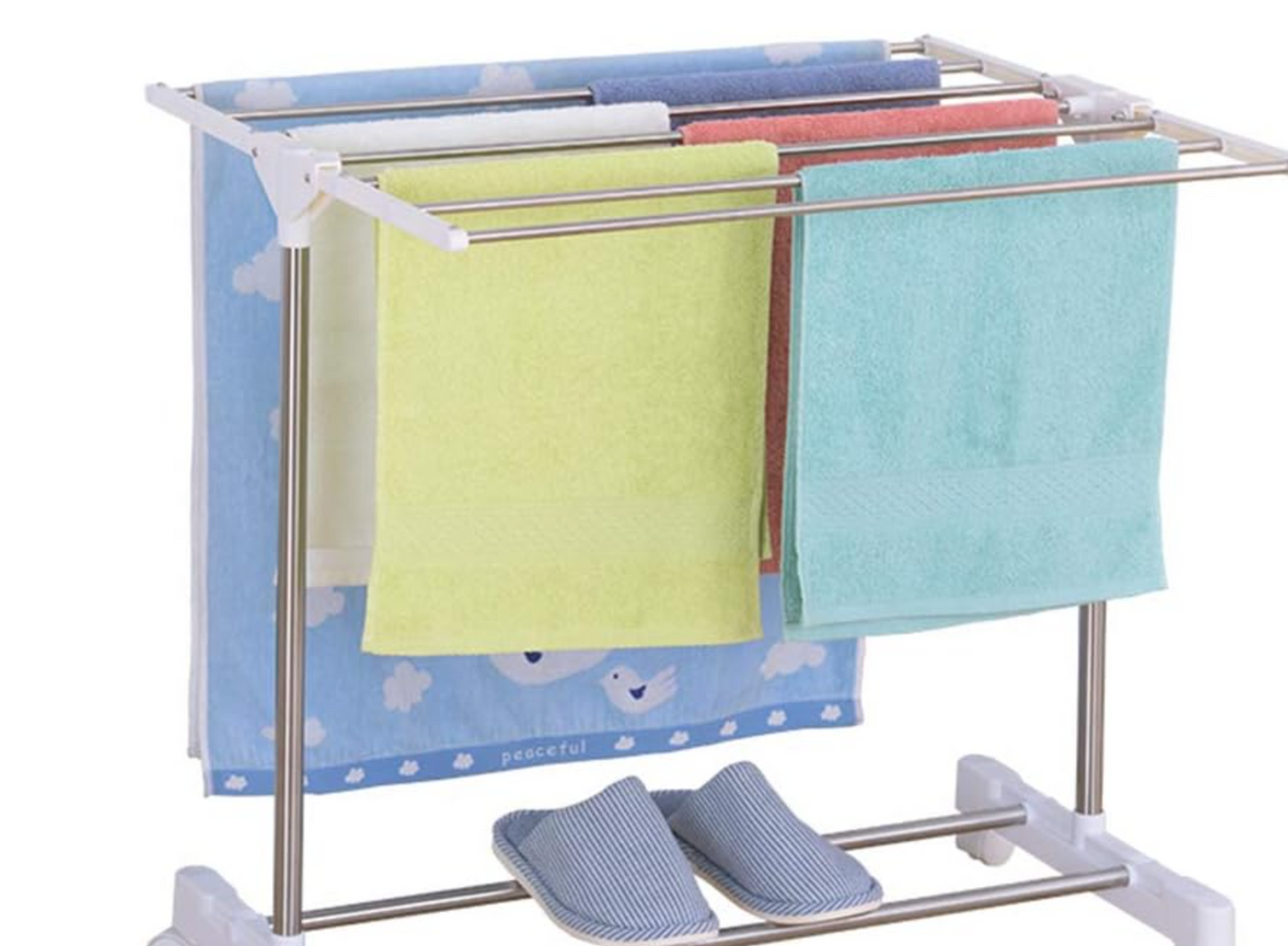 Airer-Mini Clothes Airer,Folding Indoor Clothes Drying Racks Windowsill Bathroom Towel Rack