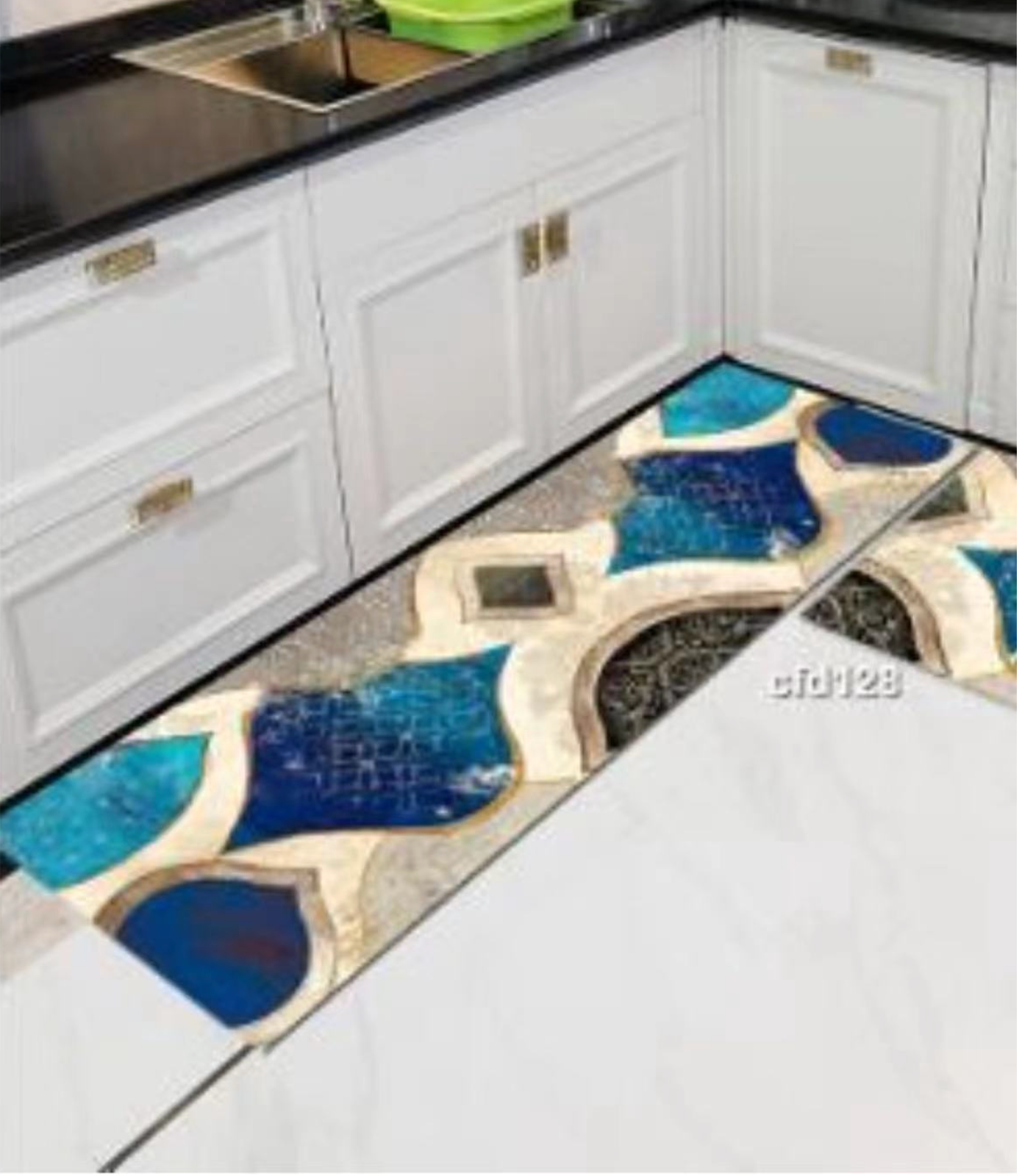 Kitchen Mat Sets Non Slip Washable Kitchen Rug Set 2 Piece