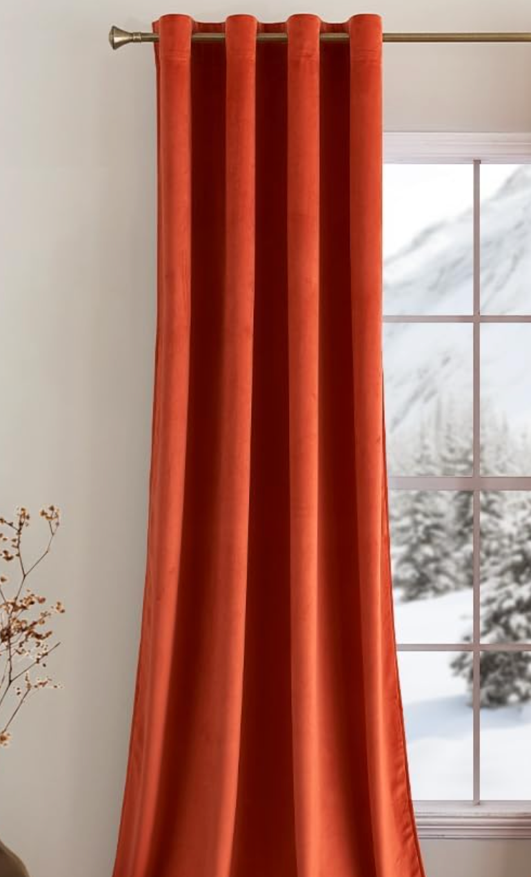 Curtains 60% Blackout Soft1 panels per package 314-1