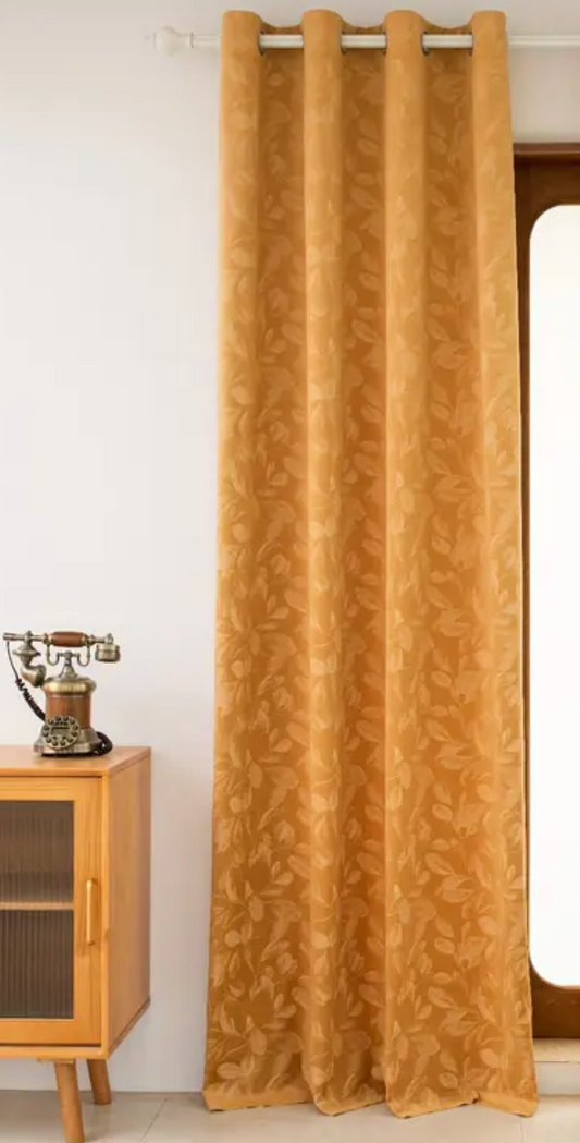Curtains 60%Blackout SOFT with patterns 1 panels per package 314-3