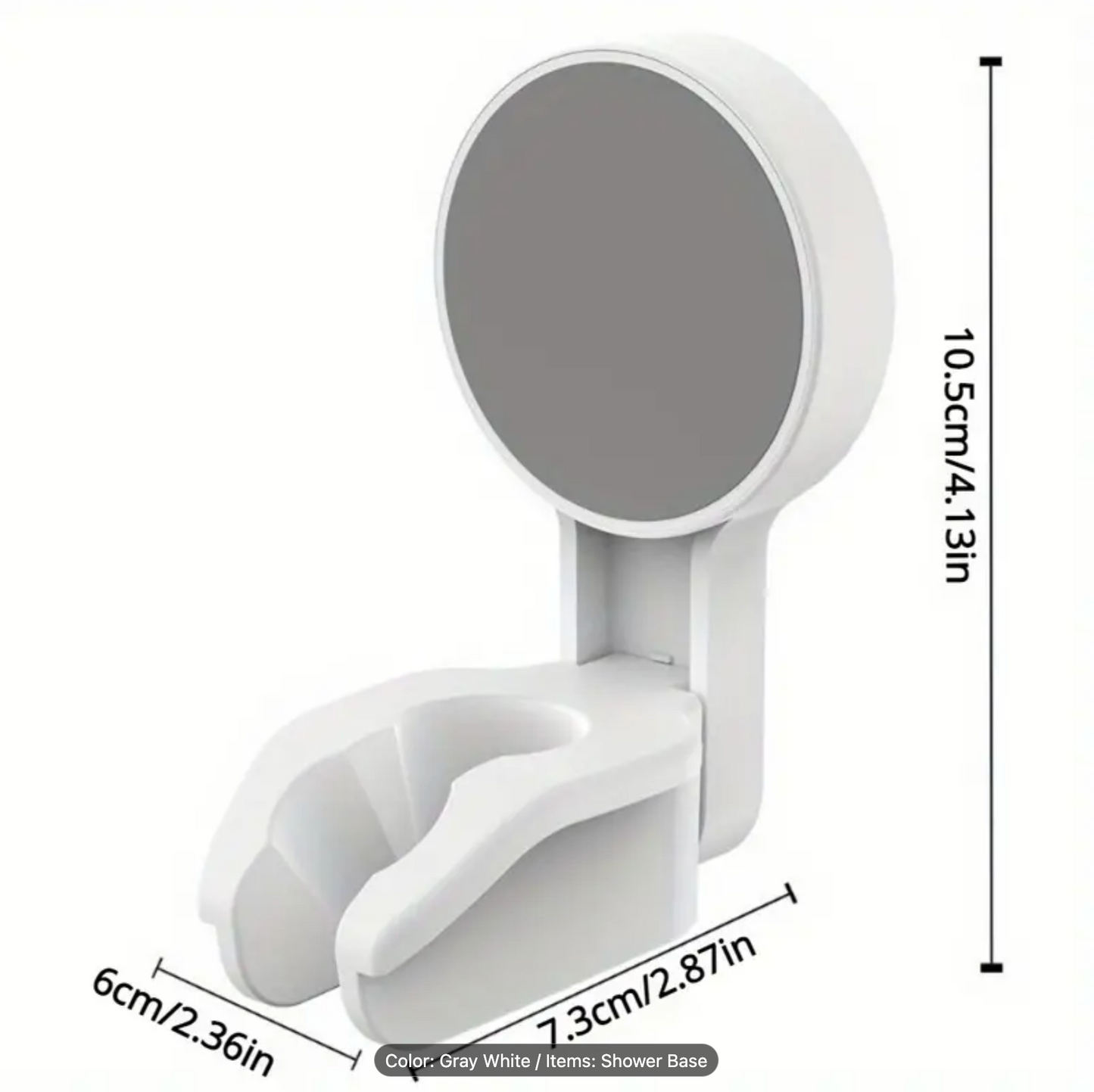 Self Adhesive Shower Head Holder ABS Showerhead