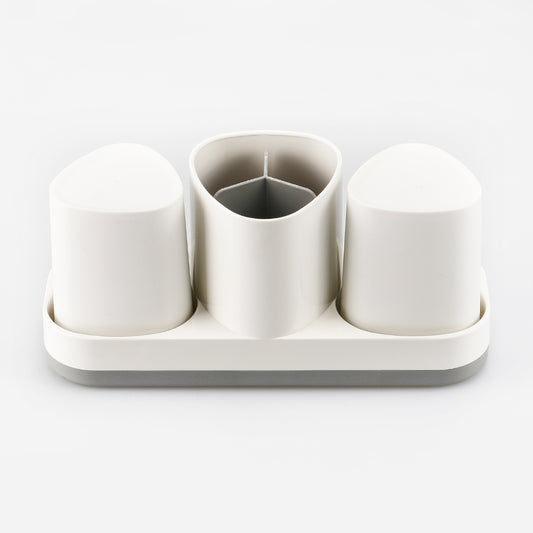 H.T.D TOOTHBRUSH HOLDER AND GARGLE CUP SET