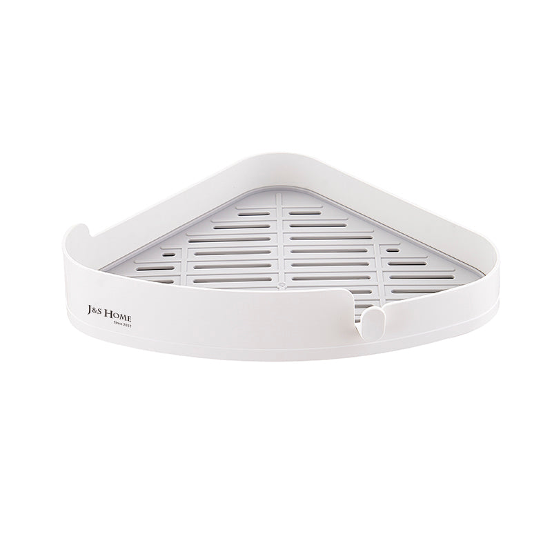 Shower Corner Shelves ,Wall mounted traceless sticker triangular shelf ,Toilet Bathroom Racks, Hole free Wall mounted Storage Rack Toilet Seamless Corner Tripod
