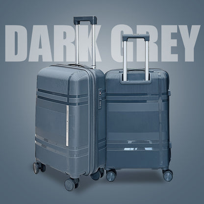 3Pcs Suitcase Set with 4 Spinner Wheels TSA Lock 20" 24" 28" Travel Trolley Case(3 Pcs Set PC+ABS-M6939