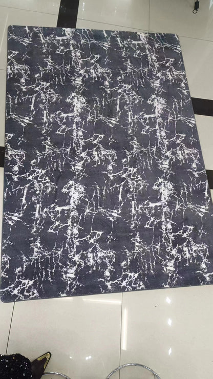 Area Rug Modern Abstract Rugs European Style Imitation Cashmere Carpet Non-slip Soft