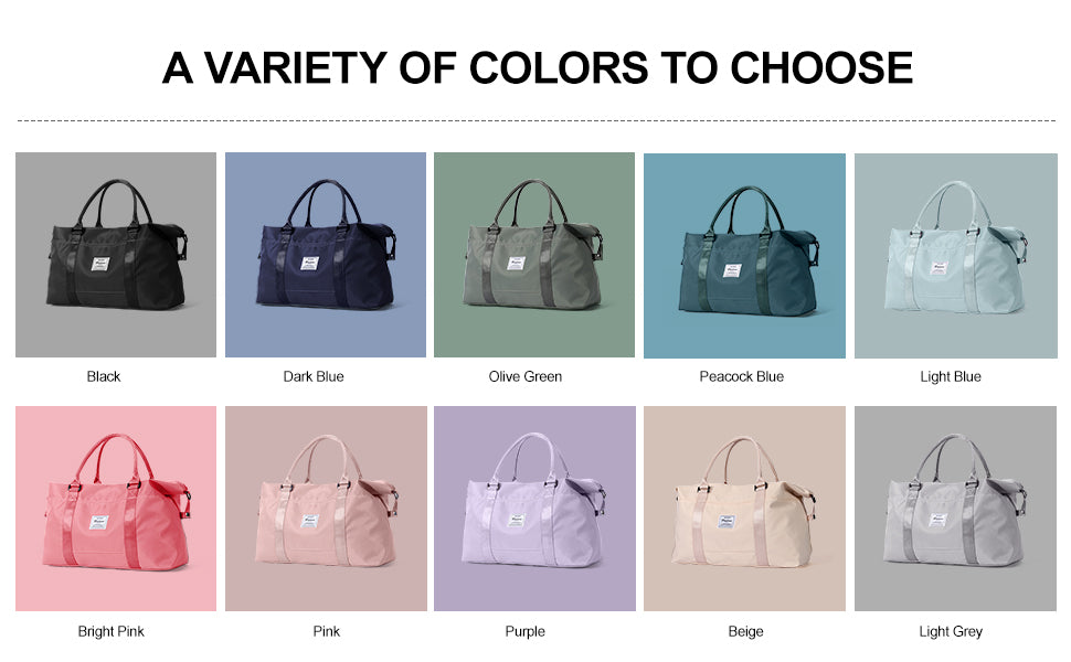 Sports Gym Bag Womens Travel Bag Mens Weekend Duffle Bag f50×30×18