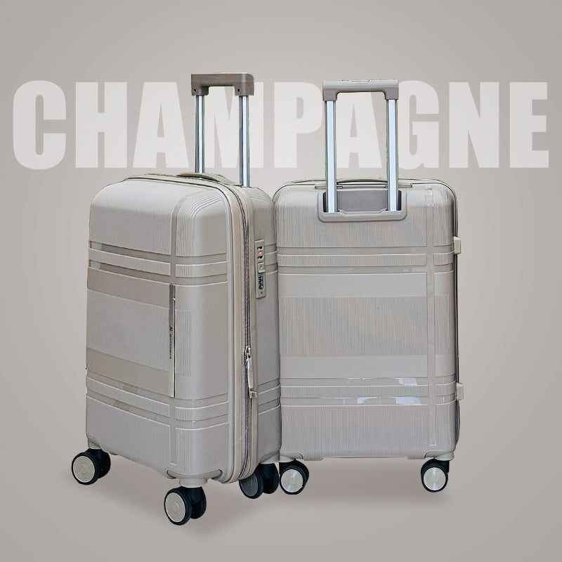 3Pcs Suitcase Set with 4 Spinner Wheels TSA Lock 20" 24" 28" Travel Trolley Case(3 Pcs Set PC+ABS-M6939