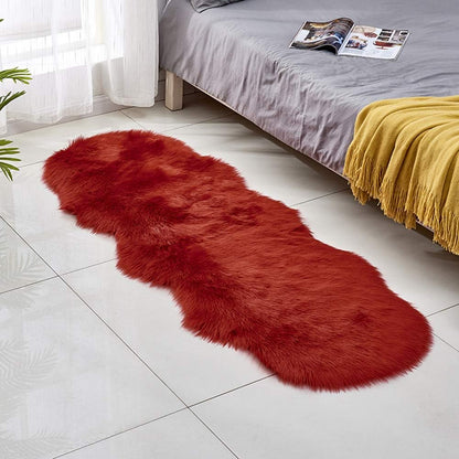 Faux Fur Fabric MaterialSoft Fluffy Double Sheepskin