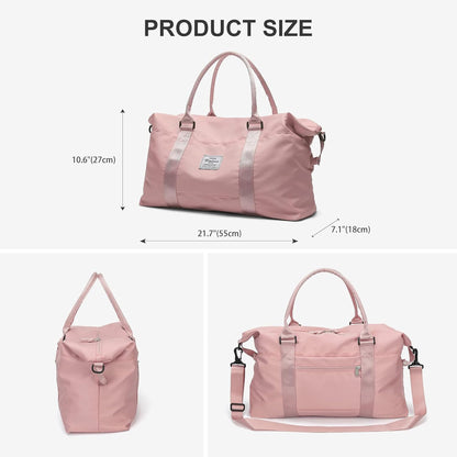 Sports Gym Bag Womens Travel Bag Mens Weekend Duffle Bag f50×30×18