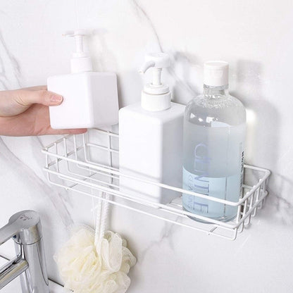 Shower Caddy Shower Shelves, Adhesive Shower Organizer Hanging No Drilling