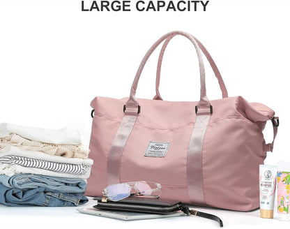 Sports Gym Bag Womens Travel Bag Mens Weekend Duffle Bag f50×30×18