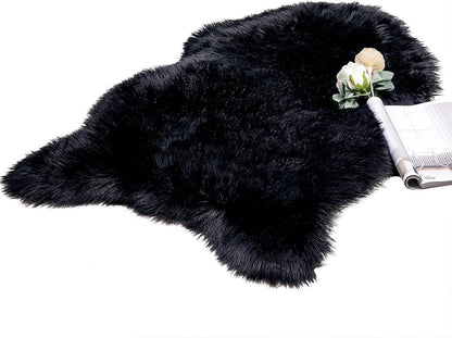 Faux fur Fabric Material Area Rugs Sheepskin Fluffy Mat