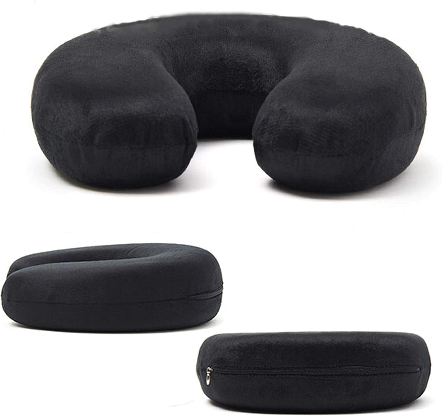 Neck pillow ,Memory Foam U Shape Travel Neck Pillow Soft Velour Cover for Head Support, Stress Relief,Airplane, Car, Home