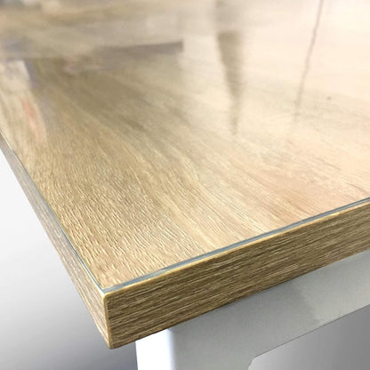 PVC Table Protector Table Cover/Protector Transparent Made to Measure (Available in )