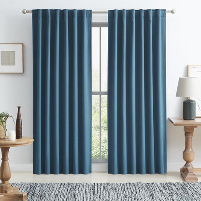 Curtains Thermal Insulated Full Blackout SOFT 1 Panel each pack, 314-2