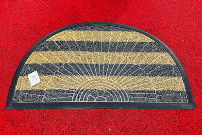 Half Round Door Mats Indoor Outdoor, Heavy Duty Non Slip Doormats
