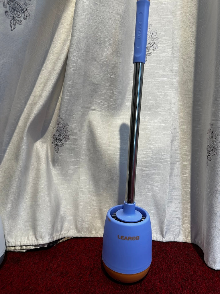 Toilet Brushes and Holder Set ,Wall Mounted Toilet Brush Grey, Silicone Toilet Bristle Brush with Holder for Bathroom Cleaning ,