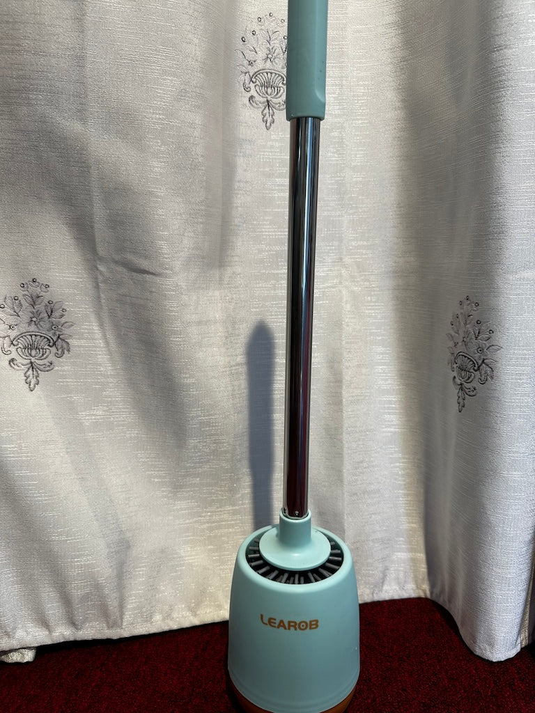 Toilet Brushes and Holder Set ,Wall Mounted Toilet Brush Grey, Silicone Toilet Bristle Brush with Holder for Bathroom Cleaning ,